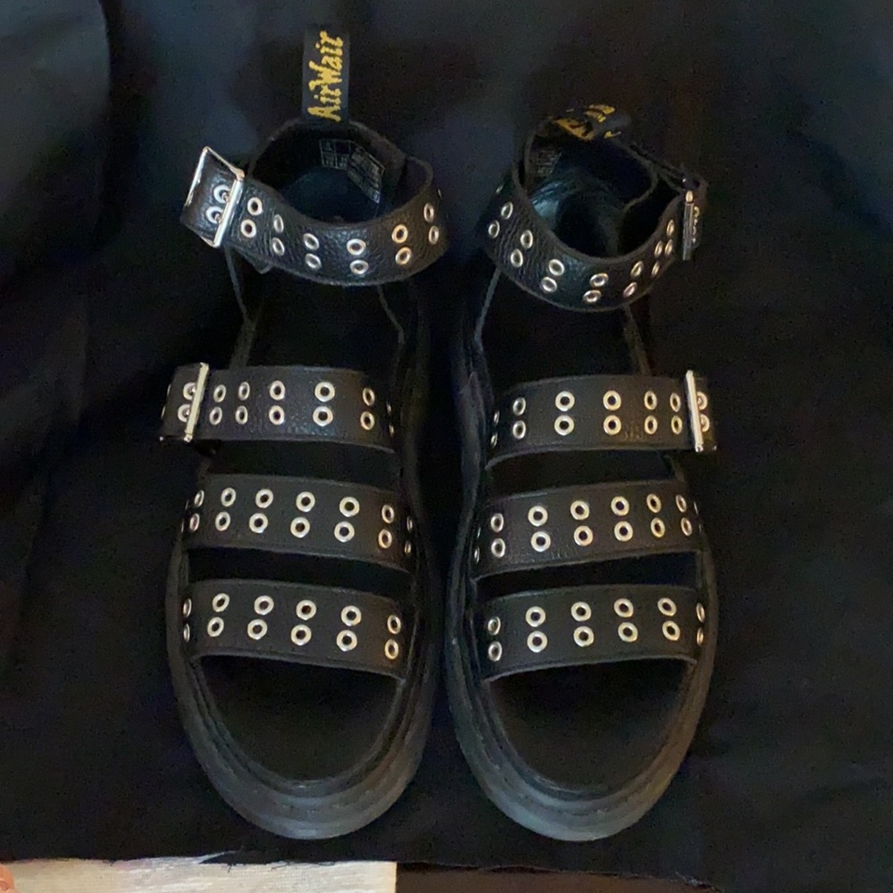 RARE Dr Martens Clarissa II Sandal W10-10.5 M8.5-9